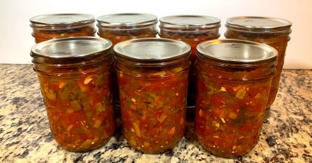 Zesty Salsa Recipe for Canning