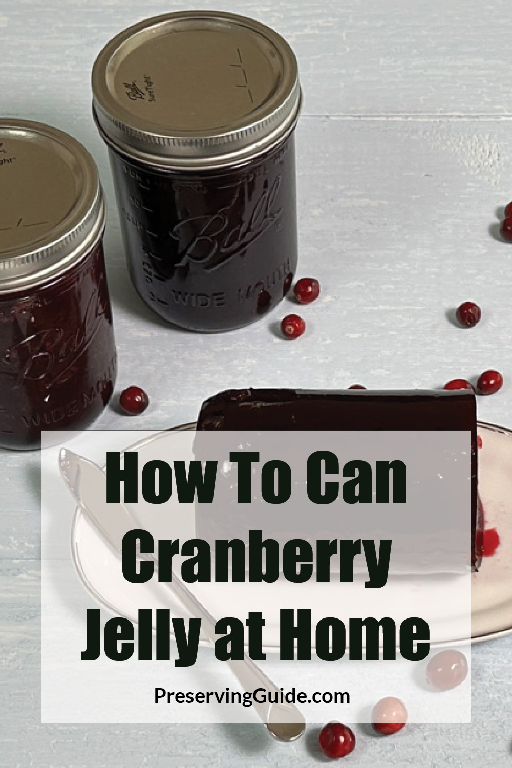Canning Jellied Cranberry Sauce Recipe