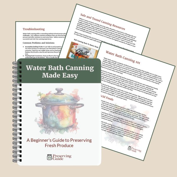 Water Bath Canning Made Easy
